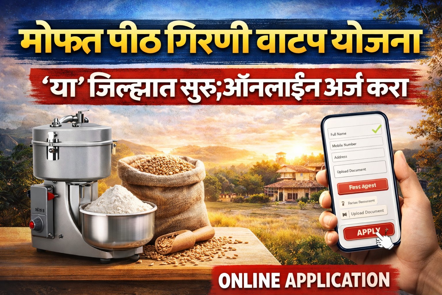Free Flour Mill Scheme