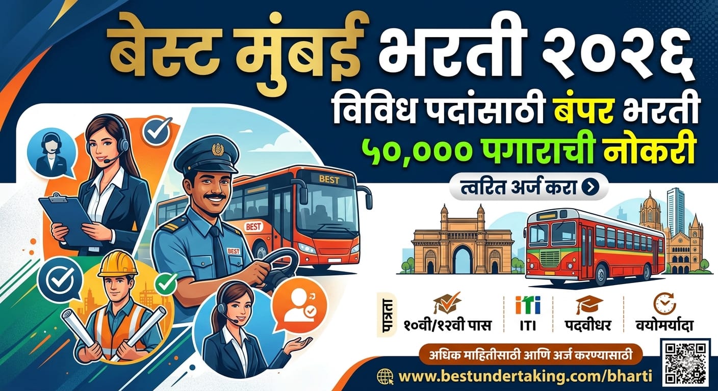 BEST Mumbai Bharti 2026